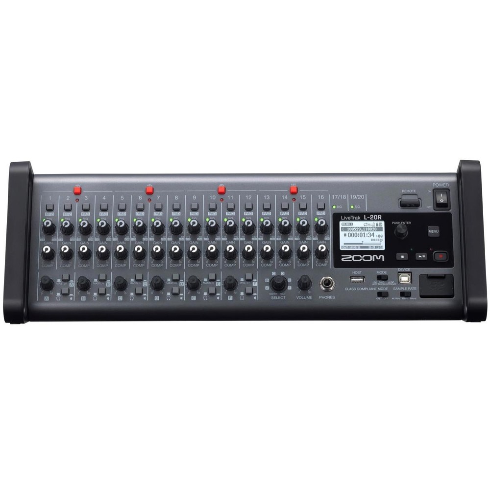 Zoom LiveTrak L-20R Rack-Mountable Digital Mixer