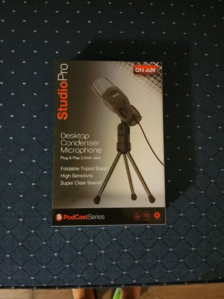 Tzumi On Air Studio Pro Desktop Condenser Microphone