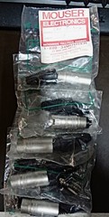 Neutrik NC3MX 3Pin XLR-M Cable Connector LOT OF 5 NOS SEALED
