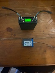 Lectrosonics Model UCR411A Receiver & SMV Mini Wireless Transmitter Block 21