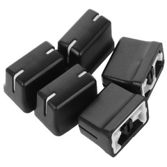 5Pcs Practical Mixer Slider Fader Knobs Replacement Caps Durable Plastic