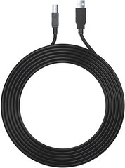 Extra Long 12FT USB 2.0 Type-A to Type-B Cable for Audio Interfaces & Pianos
