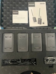 Saramonic Wireless VHF Lavalier Microphone Bundle with 2 Bodypack Transmitters