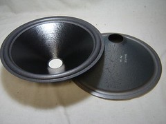 Pair 15″ Paper Cones – Speaker Parts — 3CF405