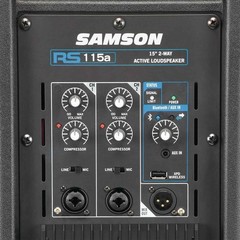 Samson RS115a 400W 2-Way Active Loudspeaker with 15″ Extended Range Woofer
