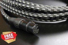 Iconic Cables 7 Pin XLR 20ft Female to Male Mic Cable