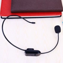 FM Wireless Microphone Headset Megaphone Radio Mic For Loudspeaker For Teaching