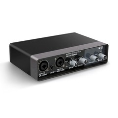 USB Audio Interface for Recording Music, AudioBox Mic Preamps 48v 2 Channel for