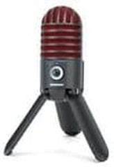 Meteor Mic USB Studio Microphone, Titanium Black/Red – Limited Edition