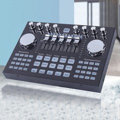 Pro 2/8 Channel Bluetooth Live Sound Card Studio Audio Mixer Mixing Console USB