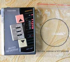 AM/FM Stereo Radio Cassette Player Belt For Toshiba KT-RS30 RS31 RS40 KT-4087