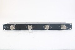 Gepco HDR1 High Density Hybrid Fiber Distribution Rack Patchbay 4-Channel SMPTE