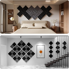 48 Pack Acoustic Foam Panels – 12x12x2 Inch Soundproofing for Home & Office