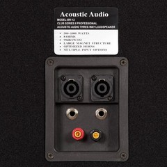 Acoustic Audio BR12 Passive 12″ Speaker Pair and Stands DJ PA Karaoke Speakers