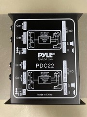 PYLE Premium Direct Injection Audio Box – Black