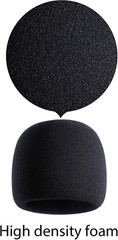 Mic Cover Foam Microphone Windscreen, Condenser Microphone (Size A, 1 Pack)