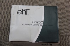 S620C ehT 6 2way in Ceilling Speaker Pair WIRED 100 watts Peack BRAND NEW