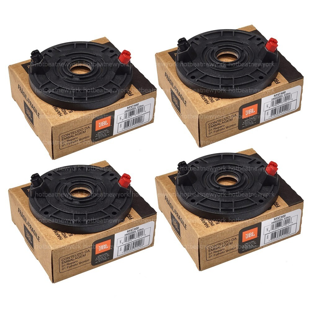 4 x Original Genuine Factory Diaphragm JBL RPST400 for ST400 BLK / TRIO / BRANCA
