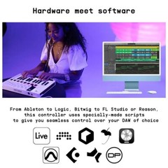 25 Key MiniLab 3 USB MIDI Controller with Velocity Sensitive Keys and Pads