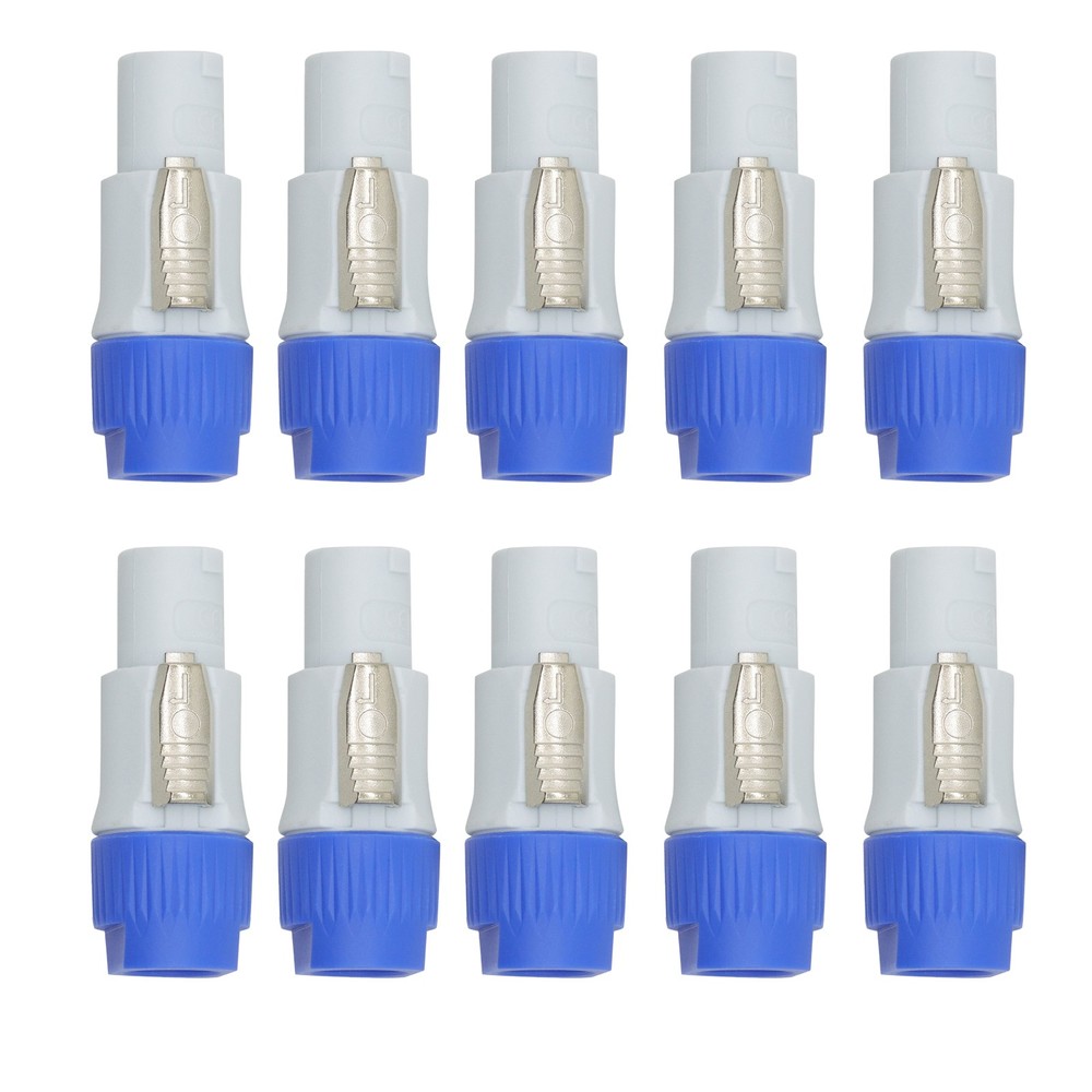 10Pc NAC3FCB Powercon Cable Connector Power adapter Replacement for Neutrik