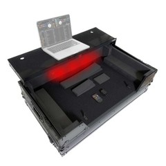 ProX XS-XDJAZ WLTBL LED Flight Case for XDJ-AZ Controller Black w Laptop Stan…