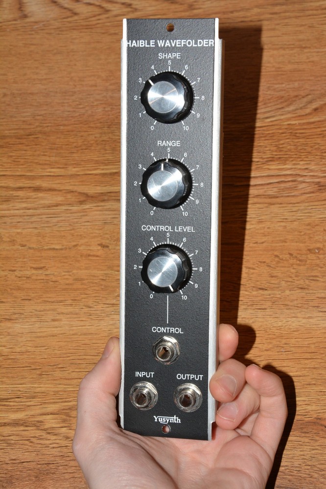 Yusynth Haible Wavefolder Module (5U) – 2013 – Dotcom Format