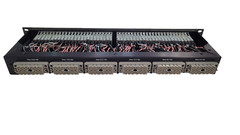 Audio Accessories 2×48 Point TT Patchbay to 6 EDAC Half Normal wired