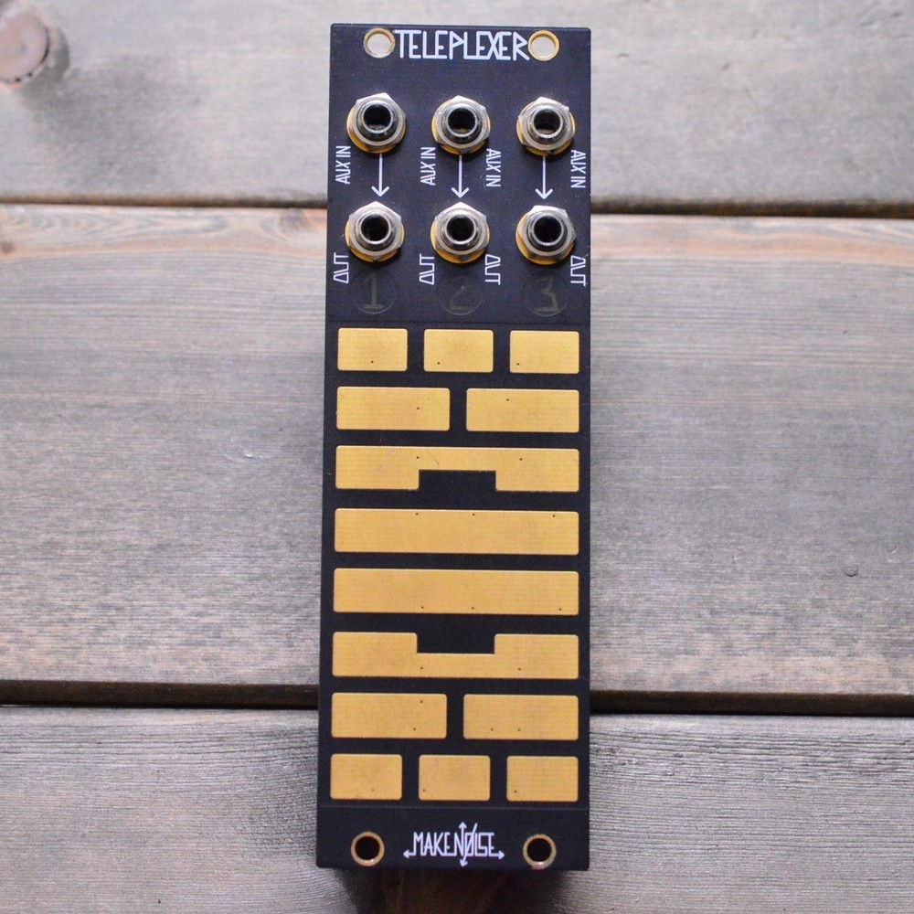 Make Noise Teleplexer Modular Synthesizer Used with Signs of Wear