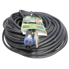 ProX XC-SQ100 100FT SpeakOn to 1/4″ TS-M 12 AWG Speaker Cable