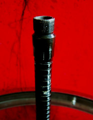Vintage 1980’s Atlas GN-6 microphone 6 inch ebony gooseneck Shure Turner # 1