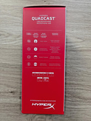 HyperX QuadCast Wired Multi-Pattern Condenser Microphone with Dynamic RGB…