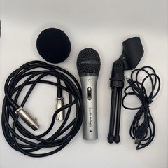 Audio Technica ATR2100-USB Dynamic Microphone USB XLR Silver Podcasting