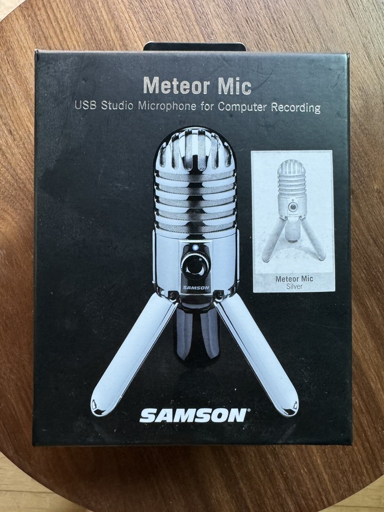 Samson Meteor Condenser Wired – USB Professional Microphone