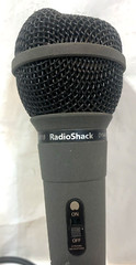 Optimus Dynamic Microphone #33-3018 Radio Shack Brand ~ 20.5′ Foot Cord ~ Black