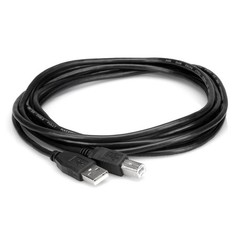 Hosa USB-105AB USB 2.0 Type A to Type B Cable – 5′