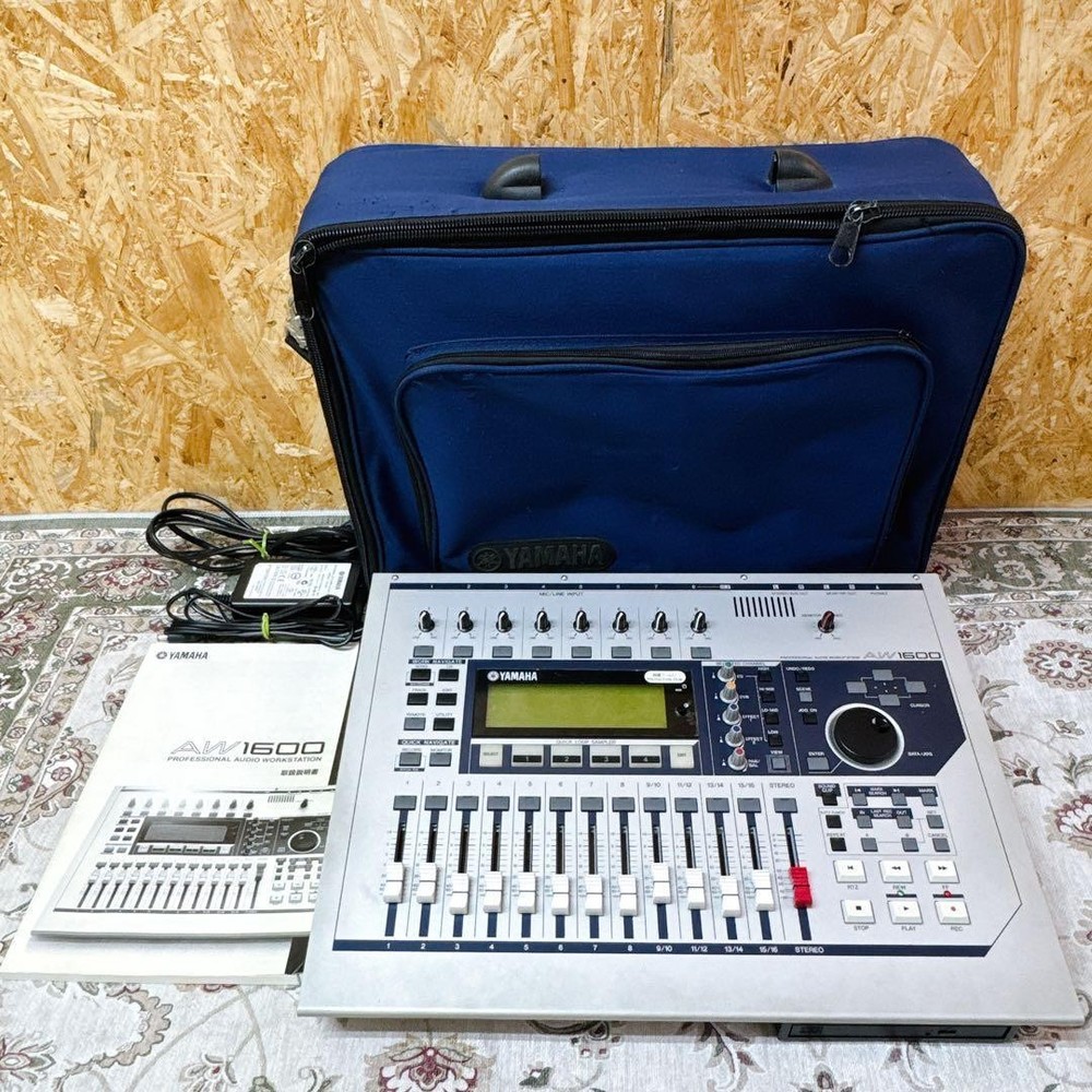 YAMAHA AW1600 Digital Multitrack Recorder Professional Audio Tested JP MA05 8.5