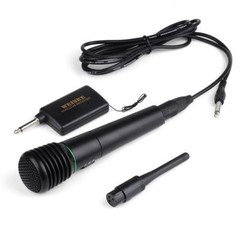 Handheld 2in1 Wired&Wireless Microphone Receiver System for Meeting Amplifier US