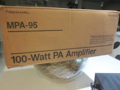 VTG Realistic MPA-95 100W Public Address Amp Model 32-2036/ 4 XLR /Original Box
