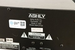 Ashly GQX-3102 2-Channel 31-Band Graphic Equalizer CG01273