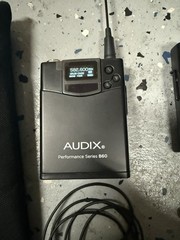 Used Audix B60 Bodypack Transmitters (522 to 586 MHz) L5 & ADX 10 Mics – Tested!