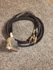 DB25 to TRS 3 Channel Analog Audio Input or Output Cable 6 Ft