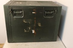 Aluminum EDAK MILEX 12U 19×19 Rack Mount Case With Accessory Door in 1 Lid