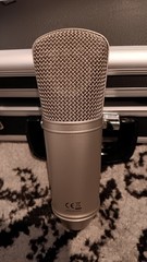 Behringer B-1 Mic MODIFIED w/ ROSWELL U47 STYLE CAPSULE, CASE, SHOCK MT, MANUAL
