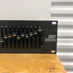 dbx 2031 Equalizer / Limiter with Type III Noise Reduction – Rackmount – #E