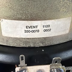 Replacement for Event 20/20P BAS ACTIVE MONITOR Speaker Cabinet.