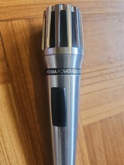 Vintage Perma Power Electronics S-2020-2 Cardioid Dynamic Microphone Japan