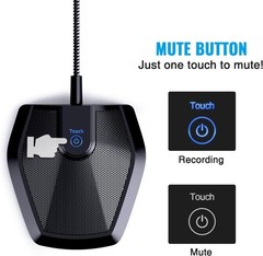 Durable Mini USB Microphone with Voice Activation – Perfect for Court Reports