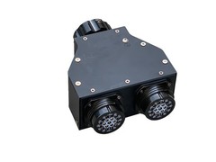 19pin Socapex Splitter Box 1 in 2 Out Socapex Power Connector for Stage