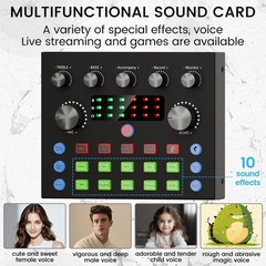 Podcast Equipment Bundle, Recording Studio Package with Podcast Microphone an…