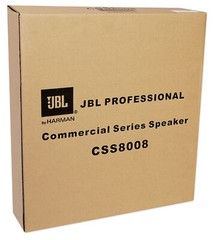 (4) JBL CSS8008 8″ Commercial 70V/100V 5w Ceiling Speaker 4 Restaurant/Bar/Cafe